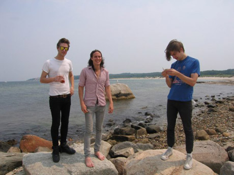 Martha’s Vineyard, Massachusetts. Morning. 2008.  Will Berman of MGMT, Rob, and Will.  Will’s homecoming/writing songs on the beach. 