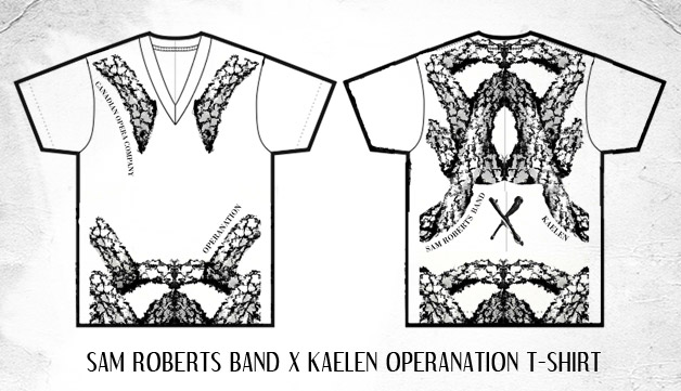 Sam-Roberts-Band-X-Kaelen-Operanation-T-shirt