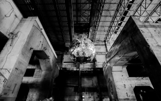 Michael de Broin's One Thousand Speculations at the Hearn Generating Station, 2016. Photos by Jonathan Castellino.